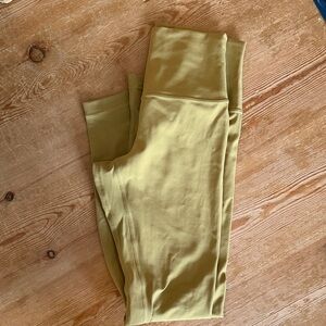 lululemon athletica Olive Green High-Rise align Leggings